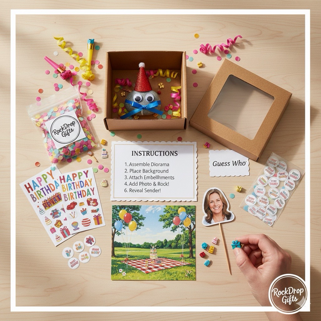 RockDrop REVEAL: Premium Viral Gag Gift Box | The Ultimate Social Strategy Kit